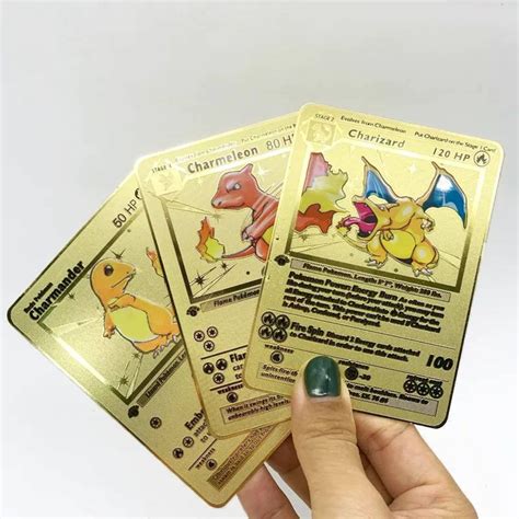 pokemon box metal|metal plated pokemon cards.